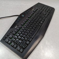 Alienware TactX KG900 Illuminated Gaming Keyboard Y-U0008-O USB Wired Tested picture