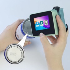 Handheld Inkjet Printer 28 Languages 12.7mm Print On Glass Bag Box Wood Cloth picture