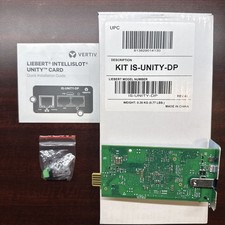 Vertiv Liebert IS-UNITY-DP IntelliSlot Dual Protocol Network Card NEW Open Box picture
