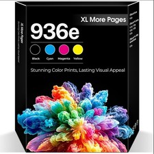QIOCKTO 936e 936XL Ink Cartridges 4-Pack HP OfficeJet Pro New picture