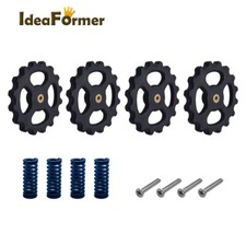 4Pcs Upgraded Hotbed Leveling Kit Nut+Spring+Screw For Ender3/Ender5/CR10/CR10S picture