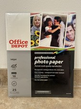 Office Depot Professional Photo Paper 151-496 Brilliant Gloss 25 Sheets 8.5 x 11 picture