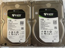 Lot Of 2 Seagate Exos 7E8 ST1000NM0055 1TB 3.5