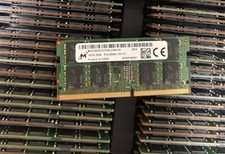 MT Micron 16GB DDR4 2666 Laptop ECC SODIMM RAM 2Rx8 PC4-2666V-TG1 260pin picture
