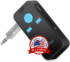 Adaptador De Auto Para Receptor Bluetooth Auxiliar Portátil Para Música Mp3 NUEV picture