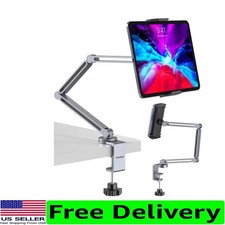 Super Grip Tablet Arm Mount - Adjustable & 360° Rotating Holder for All Devices picture