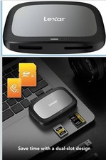 🔥Lexar Professional CFexpress Type-A/SD USB 3.2 Gen 2 Reader #LRW530U-RNBNG picture