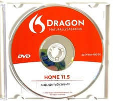 Nuance Dragon NaturallySpeaking Home 11.5 Speech Recognition PC DVD 32-K41A-1903 picture