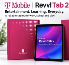 New T-Mobile Revvl Tab 2 5G - 64GB - Black - WiFi Use Only picture