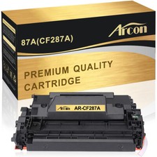 1-4Pk Black CF287A Toner Cartridge for HP 87A Laserjet Enterprise M506 MFP M527 picture