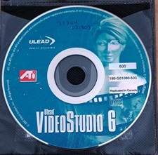 Ulead Video Studio 6 Install CD w/ Serial Number & License picture