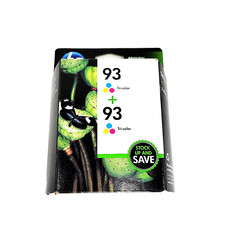 Two 93 Tri-color Printer Ink Cartridges C9513FN NEW picture
