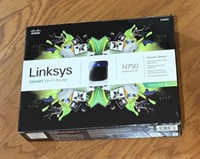 Linksys EA3500 N750 Smart Wi-Fi Router Dual Band Gigabit Black EA3500-NP 4-Port picture