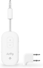 Airfly Pro 2 Deluxe, Wireless Bluetooth Adapter, White picture