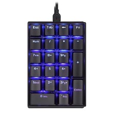 MOTOSPEED K23 Mechanical Numeric Keypad Blue Switch Wired 21 Keys Mini Numpad... picture