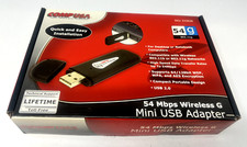 COMP USA 54 Mbps Wireless Adapter G Mini USB Adapter With Box picture