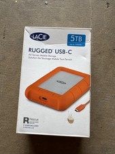 Lancie USB-C 5TB External Hard Drive 130MB/s Upload Speed picture