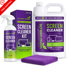 Screen Mom Ultimate Cleaning Kit - 16oz TV Cleaner Spray and... picture