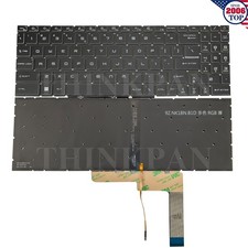 New US RGB Backlit Keyboard for MSI Pulse GL66 11UCK 12UCK 12UDK / GL76 11UCK picture