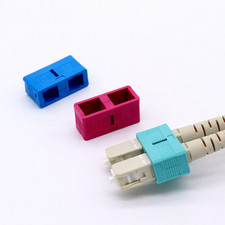 50pcs SC Duplex Clip for Optic Fiber Connector SC APC SM MM Part FTTH Jumper kit picture