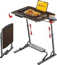 Upgraded Folding TV Tray Table, Sturdy Couch & Dinner Laptop Table picture