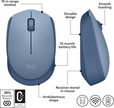 Logitech M170 Wireless Mouse for PC, Mac, Laptop, 2.4 GHz with USB Mini Receiver picture