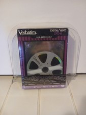 Verbatim DigitalMovie DVD+R 4.7GB 120 Min 1x-4x Recordable Discs 3 Pack ⭐️New picture