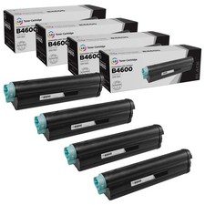 LD Comp Okidata 43502001 4pk HY Black B4600 B4550 B4600n PS B4600n B4550n picture