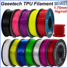 Geeetech 1.75mm TPU 3D Printer Filament 1KG Soft & High Elasticity Filament US picture