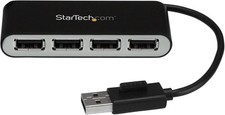 StarTech.com 4 Port USB Hub USB-A  2.0 Mini Hub Bus-powered ST4200MINI2 picture