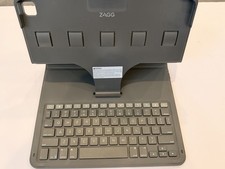 ZAGG Bluetooth Keyboard Folio Case for iPad Gray Detachable Keyboard picture