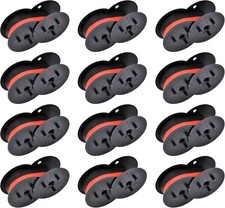 12 Pack Calculator Ribbon Replacement for GR24BR Porelon 11216 Universal Twin Sp picture
