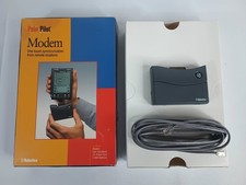 US Robotics Palm Pilot 10201U Modem Black Ethernet Port Pilot 1000 Pilot 5000 picture
