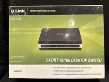 D-Link DES-1105 5-Port 10/100 Desktop Switch - New In Box picture