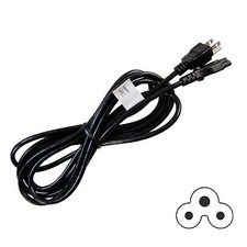 10ft AC Power Cord compatible with Casio XJ Series Projector Mains Cable picture