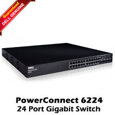 Dell PowerConnect 6224 24-Port Gigabit Ethernet + 4 Combo SFP Ports Switch RN856 picture
