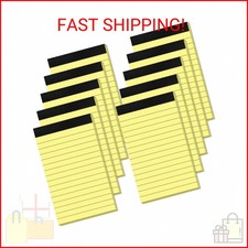 10 Pack Yellow Note Pads 3x5 Small Notepads 3x5 Memo Pads Small Notebooks picture