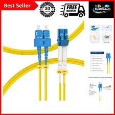 OS2 SC to LC Single Mode Fiber Patch Cable 2M/7ft picture