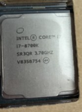 Intel Core i7-8700K 3.70GHz 6-Core 12MB 95W Gaming Processor LGA1151 CPU SR3QR picture
