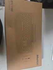 Meetion Ergonomic Keyboard and Mouse Wireless Combo BTC1100 picture