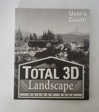 Total 3D Landscape Deluxe 2005 Design Manual picture