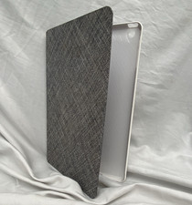 Logitech Folding Folio Tablet Case Cover Gray Fabric Purple Interior White Shell picture