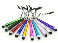 (PACK) MINI BAT STYLUS 3.5mm jack dust plug FOR iphone 6 4s 5 ipod touch nano 7 picture