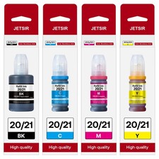 GI-20 GI-21 Refill Ink Replacement for GI20 GI21 Ink Refill Bottles Kit Compa... picture