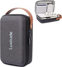 Luxtude Electronic Organizer Travel Case, Small Tech Organizer, Hard Black  picture