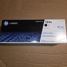 HP 134A W1340A Black Original LaserJet Toner Cartridge Genuine OEM New Sealed picture