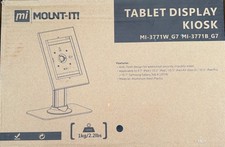 Mount-It Anti Theft Countertop Kiosk MI-3771w_G7 MI-3771B_G7 iPad, Air, Pro Etc picture