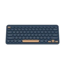 North Compact Round Key Wireless Keyboard - Navy picture