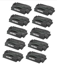 10 X Toner Cartridges  for HP LaserJet P2055d P2055dn Printer CE505X HP 05X  picture