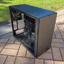 (Missing Glass) Fractal Design Define 7 E-ATX Mid-Tower Computer Case, Black picture